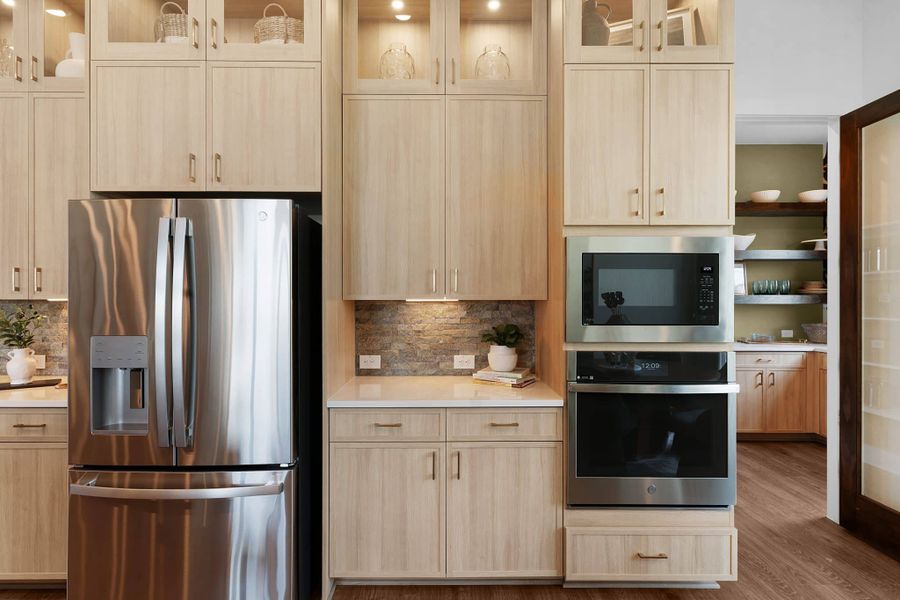 Furnished interior view inside a new home in Lariat, Liberty Hill (Image 127).