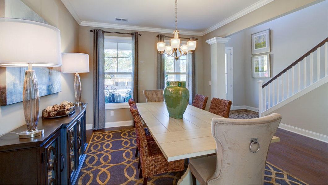Furnished interior view inside a new home in Berkeley Bay, Ridgeville (Image 16).