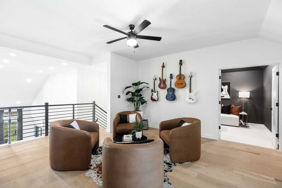 Representative Game Room - some options shown