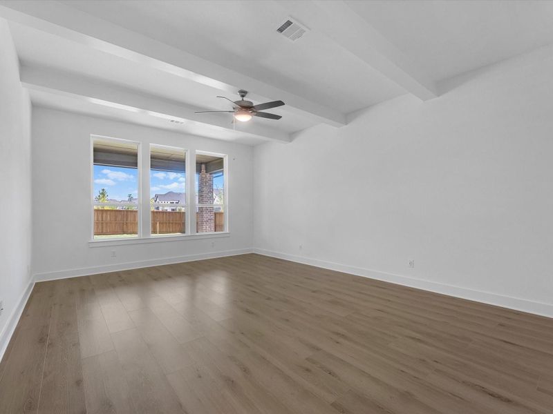 Spacious, unfurnished interior of a new home in Woodson’s Reserve, Spring (Image 17).