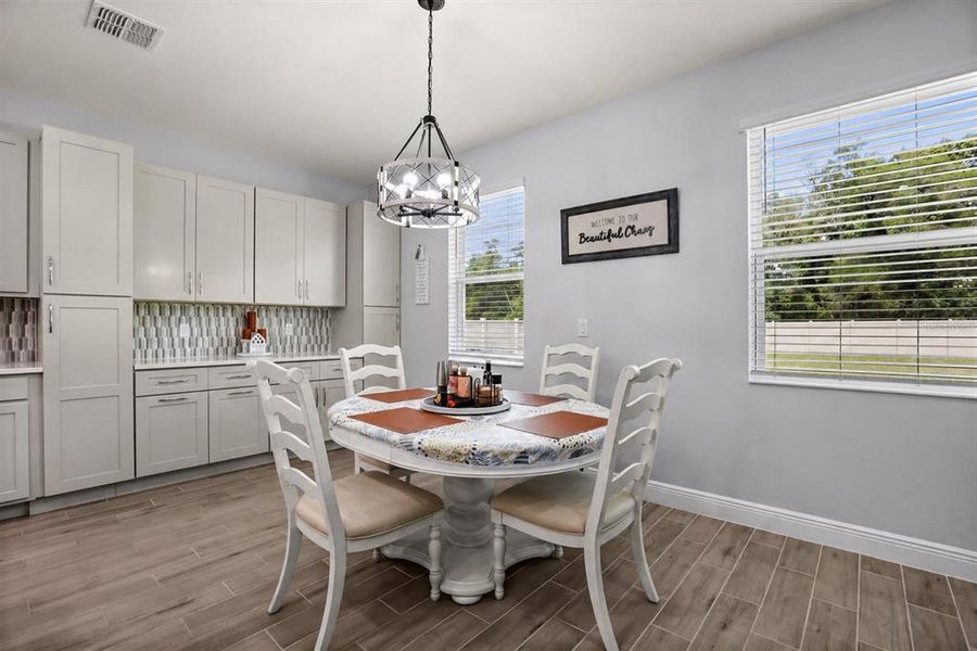 Furnished interior view inside a new home in Bargrove Estates, Mount Dora (Image 13). Furnished interior view inside a new home in Bargrove Estates, Mount Dora (Image 13).