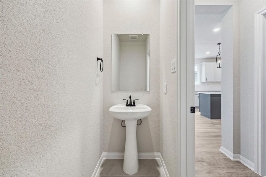 Furnished interior view inside a new home in Elyson, Katy (Image 6).