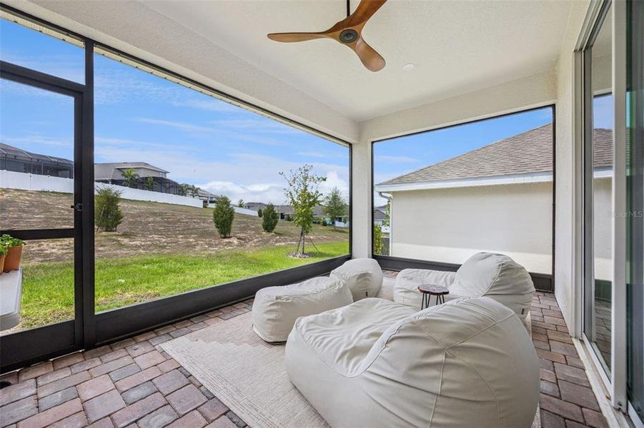 Exterior details and patio area of a home in , Minneola (Image 27).