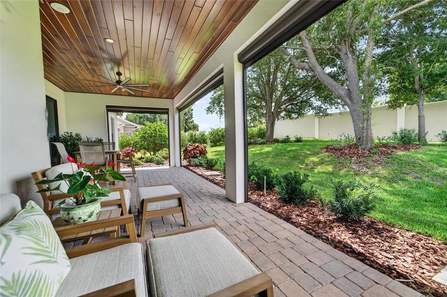 Exterior details and patio area of a home in , Lakeland (Image 37). Exterior details and patio area of a home in , Lakeland (Image 37).