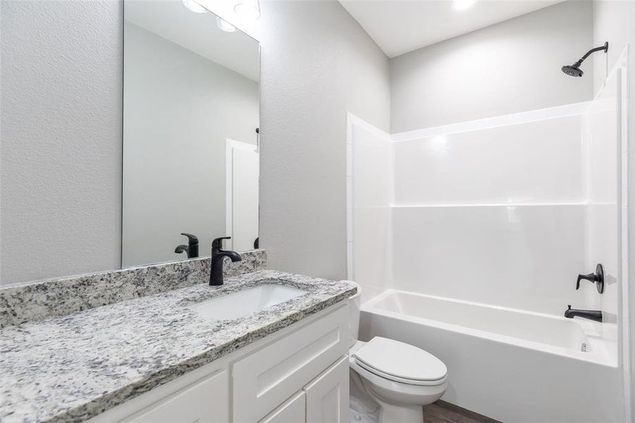 Furnished interior view inside a new home in , Abilene (Image 8).