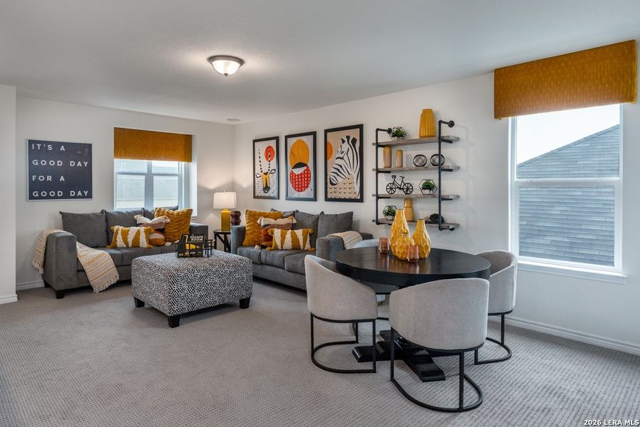 Furnished interior view inside a new home in , San Antonio (Image 6).