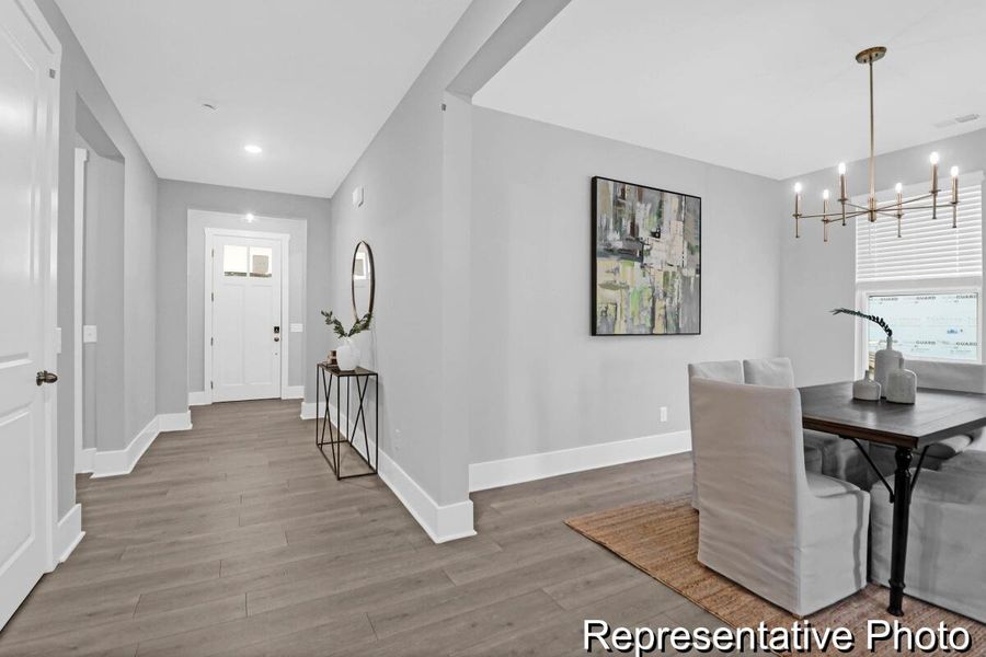 Furnished interior view inside a new home in , Ravenel (Image 5).