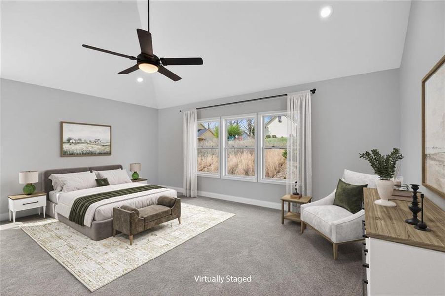 Furnished interior view inside a new home in , Gainesville (Image 15).