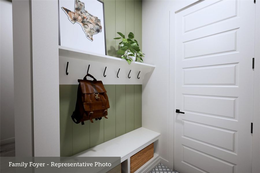 Furnished interior view inside a new home in ARTAVIA 50' Homesites, Conroe (Image 3).