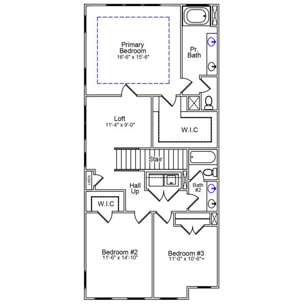 2D floor plan layout of this home in Sweetbrier, Durham, NC (Image 2). 2D floor plan layout of this home in Sweetbrier, Durham, NC (Image 2).