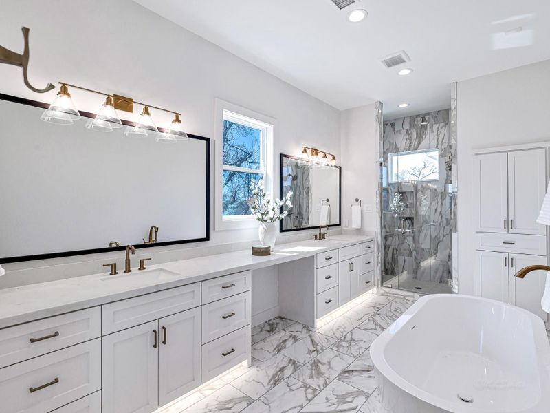 Furnished interior view inside a new home in , Houston (Image 8). Furnished interior view inside a new home in , Houston (Image 8).