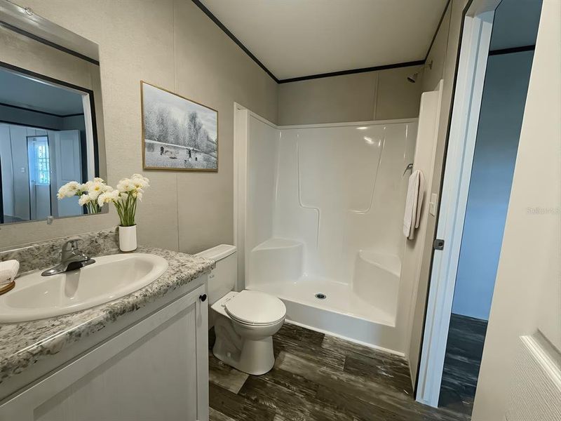 Furnished interior view inside a new home in , Dunnellon (Image 10).