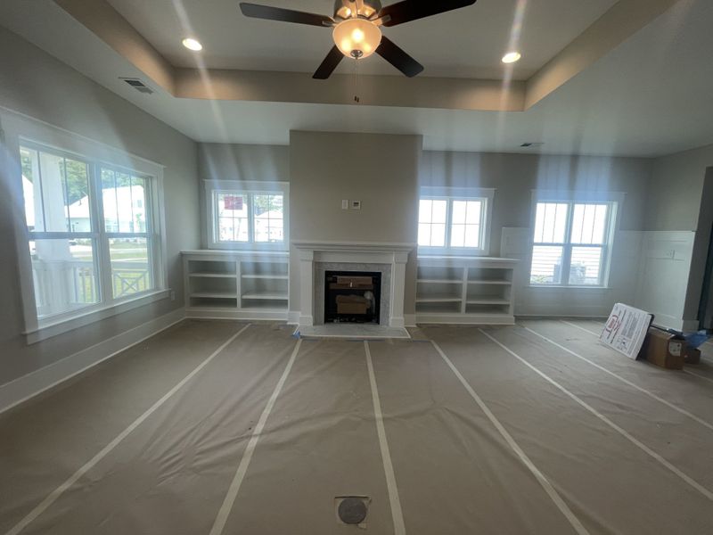 In-progress construction of a new home in The Sanctuary at Sunset Beach, Sunset Beach, NC (Image 14).