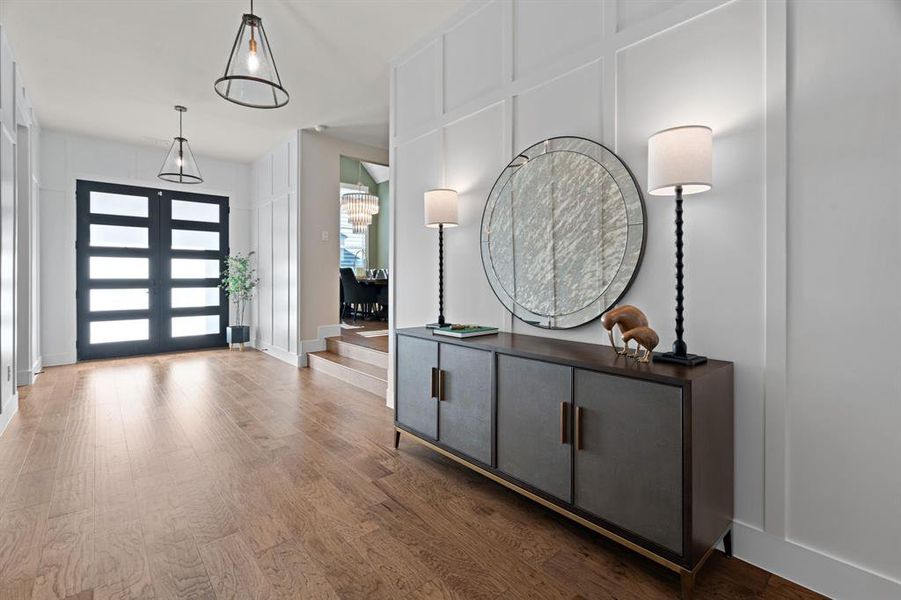 Furnished interior view inside a new home in , Argyle (Image 29).