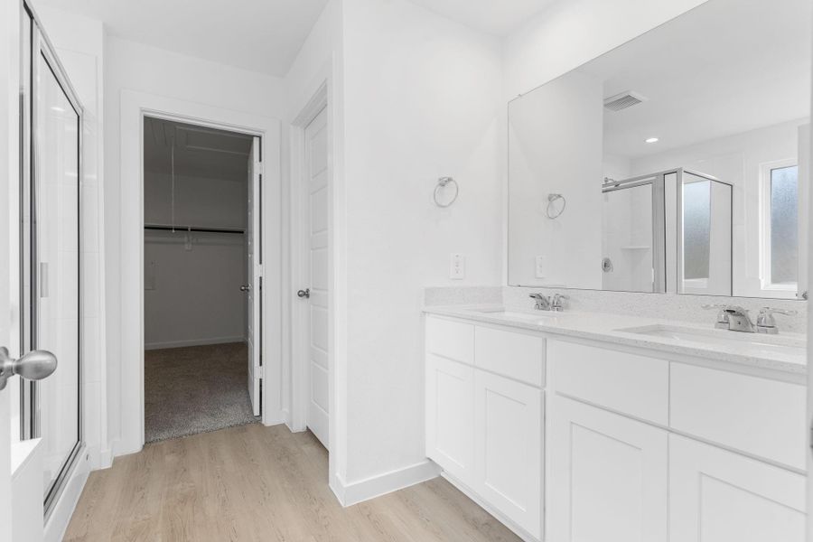 Furnished interior view inside a new home in Riverwood Ranch, Angleton (Image 4). Furnished interior view inside a new home in Riverwood Ranch, Angleton (Image 4).