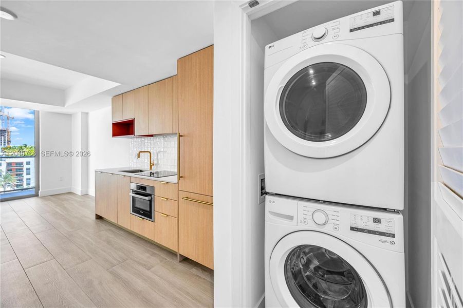 Furnished interior view inside a new home in , Miami (Image 7).