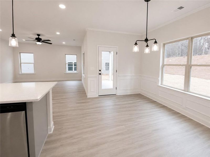 Spacious, unfurnished interior of a new home in Thunder Ridge, Dawsonville (Image 10). Spacious, unfurnished interior of a new home in Thunder Ridge, Dawsonville (Image 10).