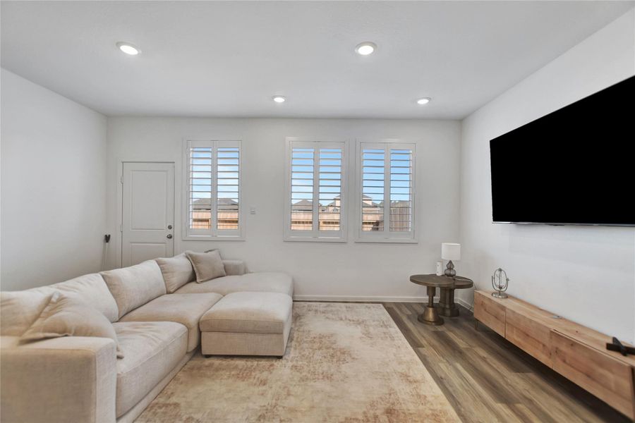 Furnished interior view inside a new home in Legacy Park, Houston (Image 16).