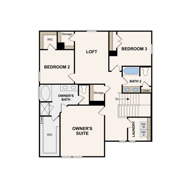 2D floor plan layout of this home in Canebrake at Hickory Hills, Old Hickory, TN (Image 4). 2D floor plan layout of this home in Canebrake at Hickory Hills, Old Hickory, TN (Image 4).