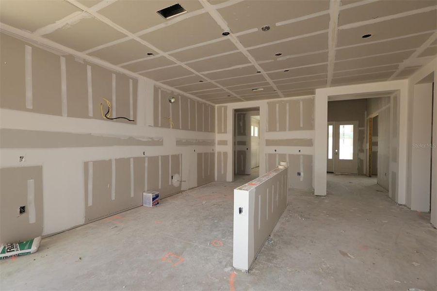 In-progress construction of a new home in Willow Run, Apopka, FL (Image 6). In-progress construction of a new home in Willow Run, Apopka, FL (Image 6).
