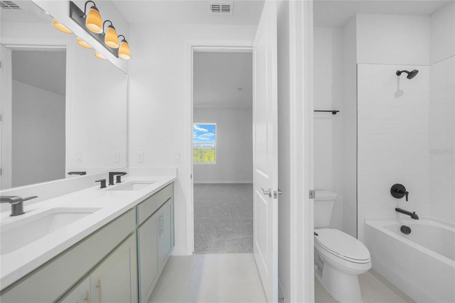 Furnished interior view inside a new home in Turnleaf, Punta Gorda (Image 12). Furnished interior view inside a new home in Turnleaf, Punta Gorda (Image 12).