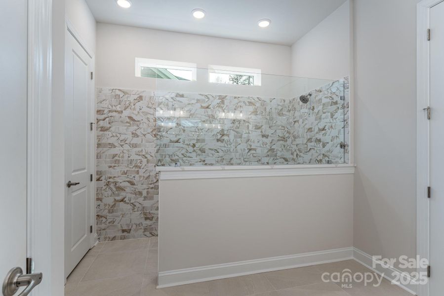 Super Shower in Primary Bathroom