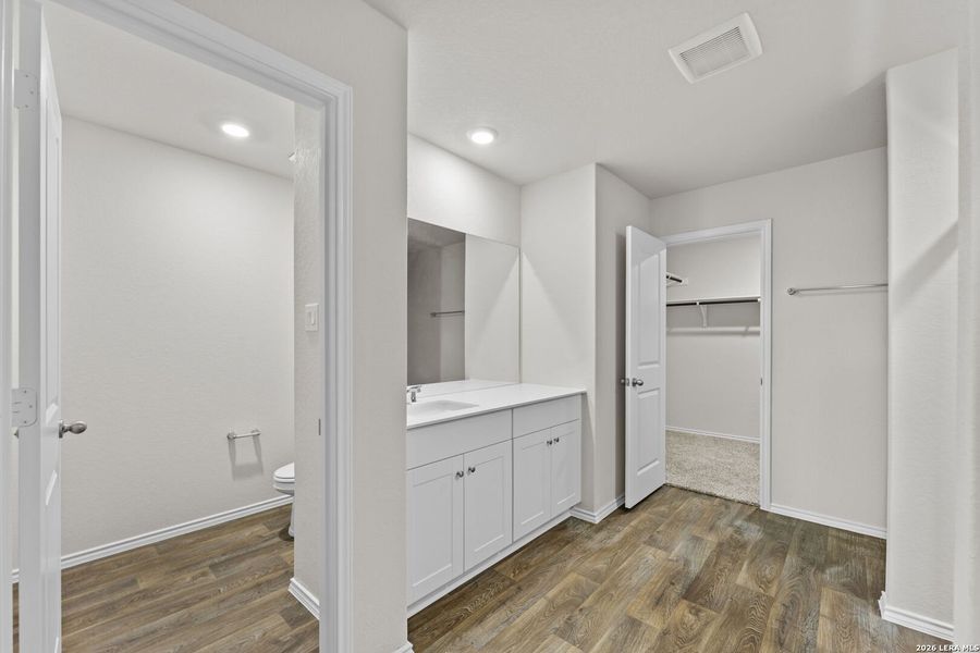 Furnished interior view inside a new home in Laurel Vistas, San Antonio (Image 11).