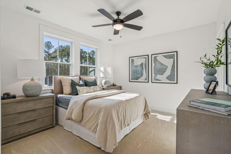 Furnished interior view inside a new home in Waterloo Estates, Johns Island (Image 54).
