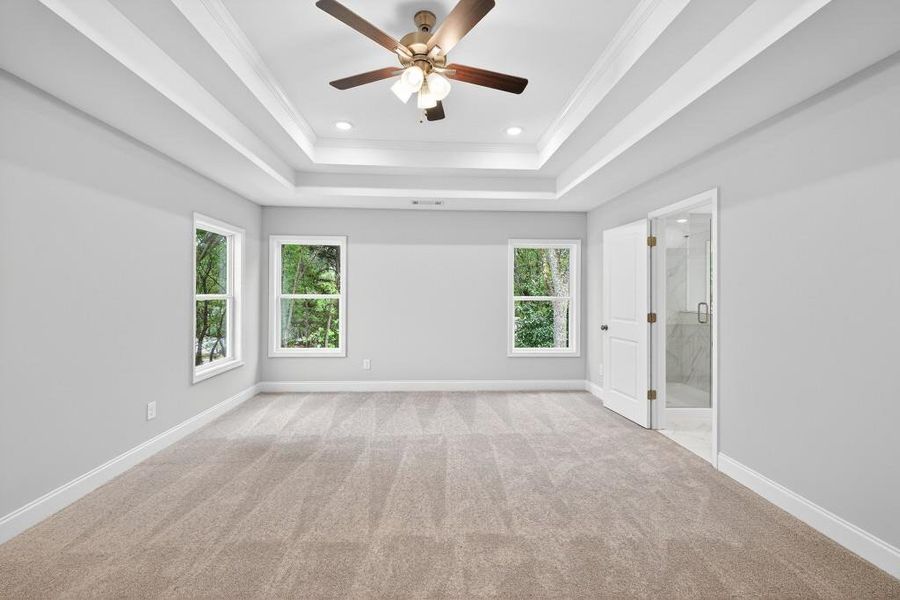 Spacious, unfurnished interior of a new home in , Sugar Hill (Image 31).