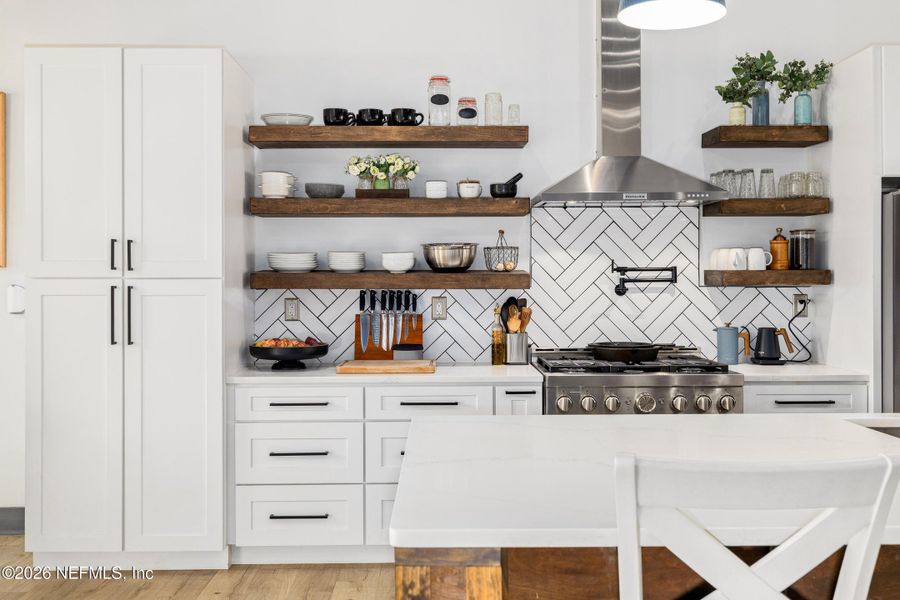 Furnished interior view inside a new home in , Jacksonville (Image 15).