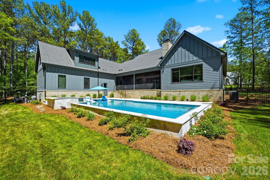 Exterior details and patio area of a home in , Lancaster (Image 28).