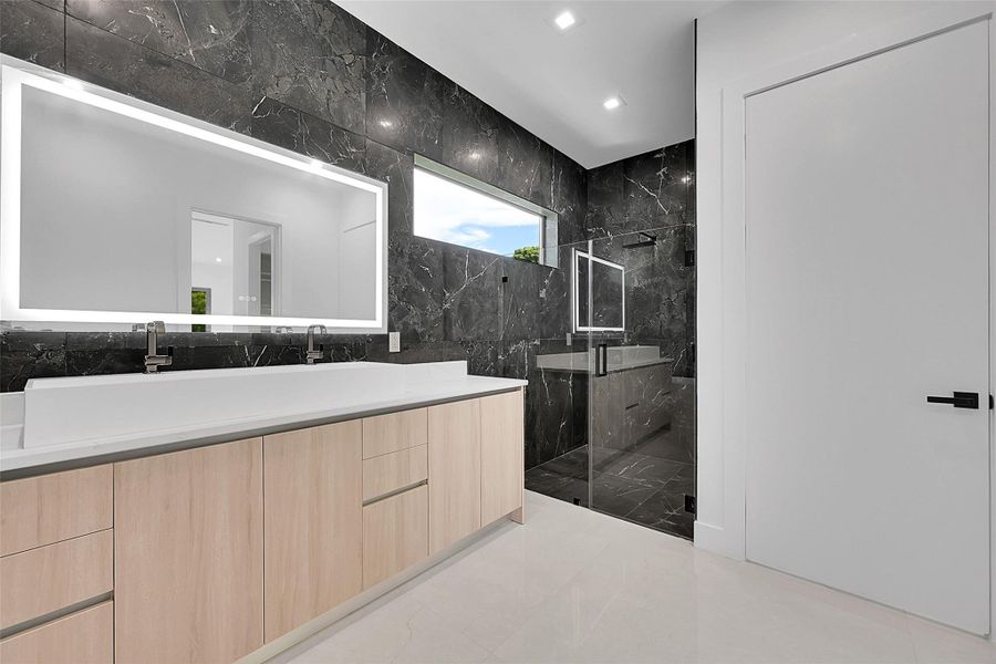 Furnished interior view inside a new home in , Wilton Manors (Image 11).