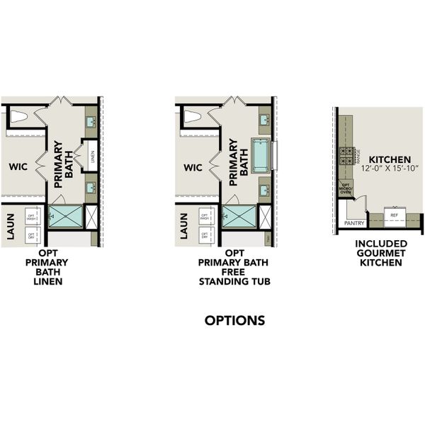 2D floor plan layout for the The Jennings G by Davidson Homes LLC in The Reserve at Potranco Oaks, Castroville, TX (Image 5).