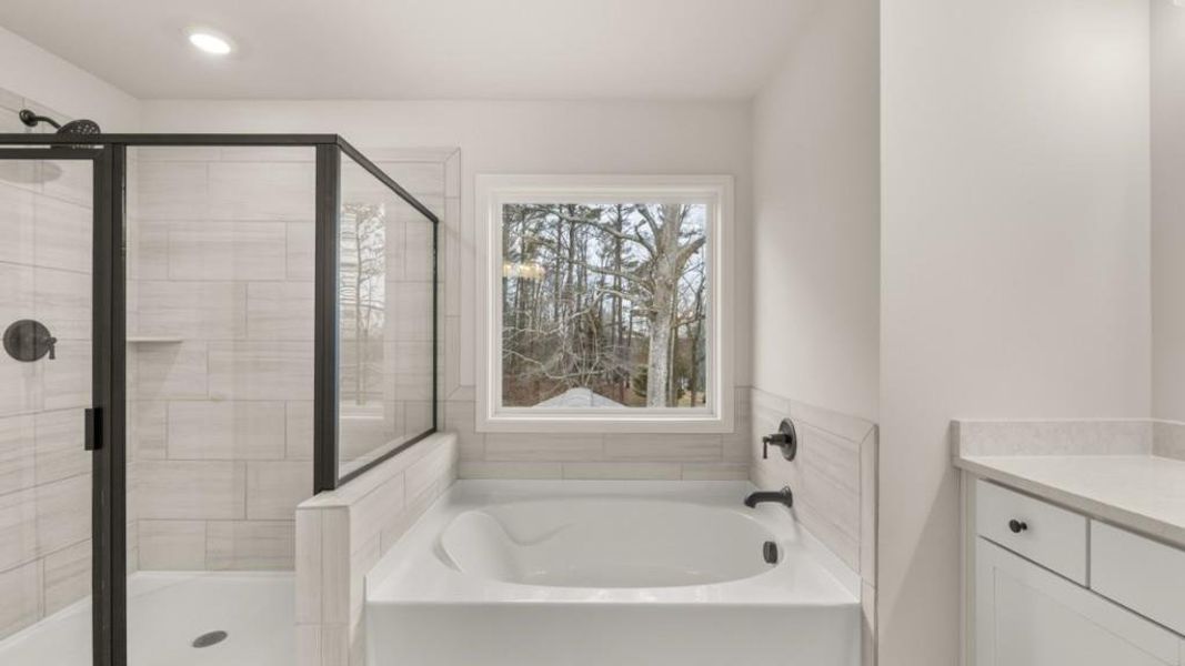 Furnished interior view inside a new home in Thalley Creek Estates, Cumming (Image 7).