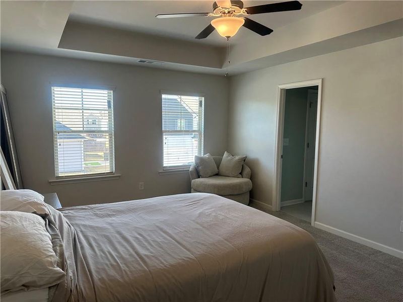 Furnished interior view inside a new home in , Atlanta (Image 6).