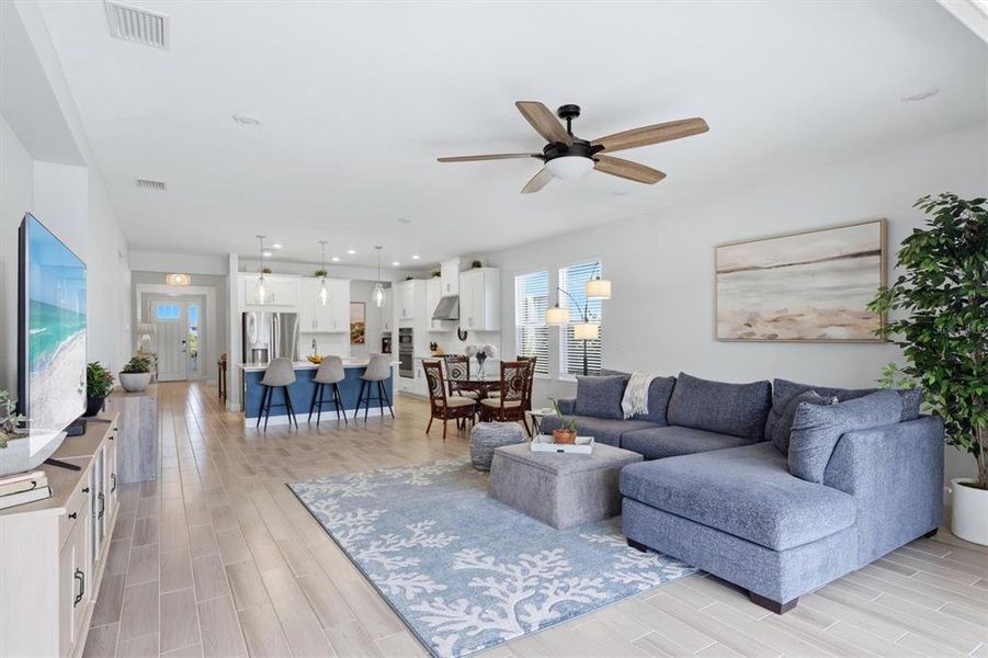 Furnished interior view inside a new home in Skye Ranch Community Group Page, Sarasota (Image 10).