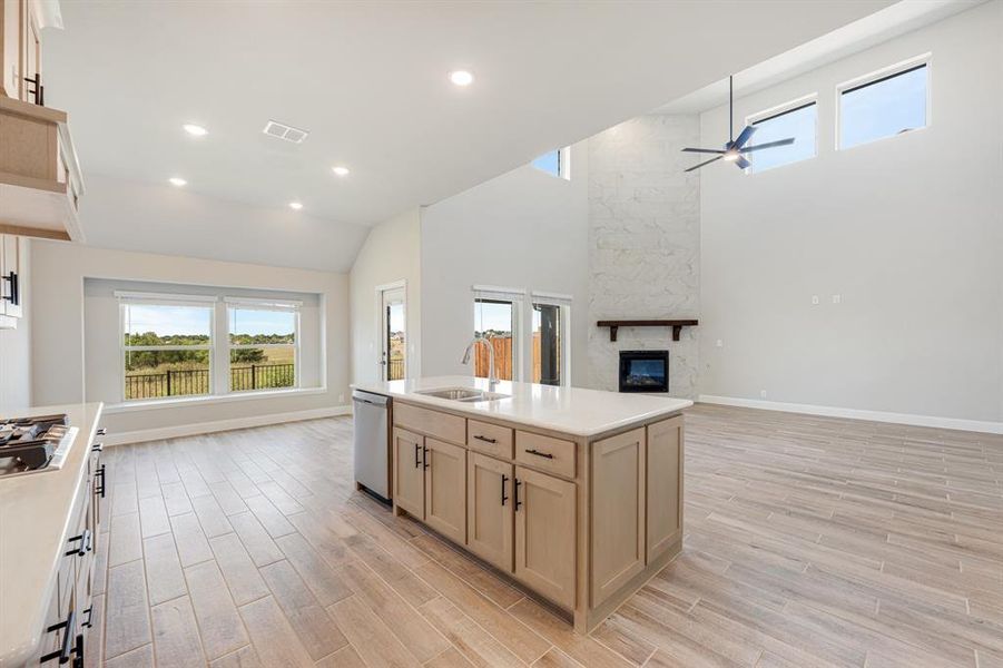 Furnished interior view inside a new home in Devonshire Classic 60-65, Forney (Image 11).