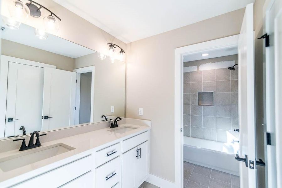 Furnished interior view inside a new home in Creekside, Decatur (Image 16).