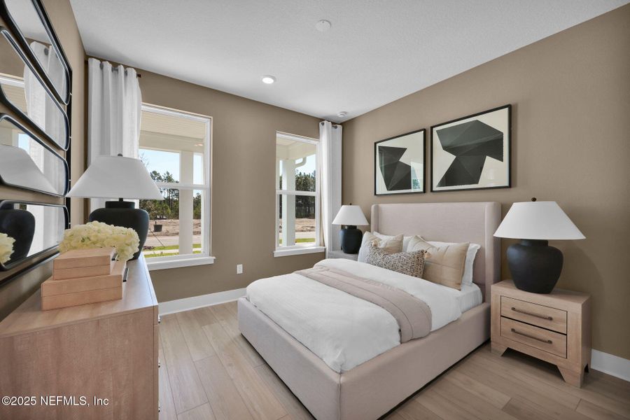 Furnished interior view inside a new home in Hyland Trail, Green Cove Springs (Image 18).