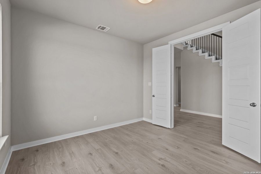 Spacious, unfurnished interior of a new home in Nopal Valley, San Antonio (Image 30). Spacious, unfurnished interior of a new home in Nopal Valley, San Antonio (Image 30).