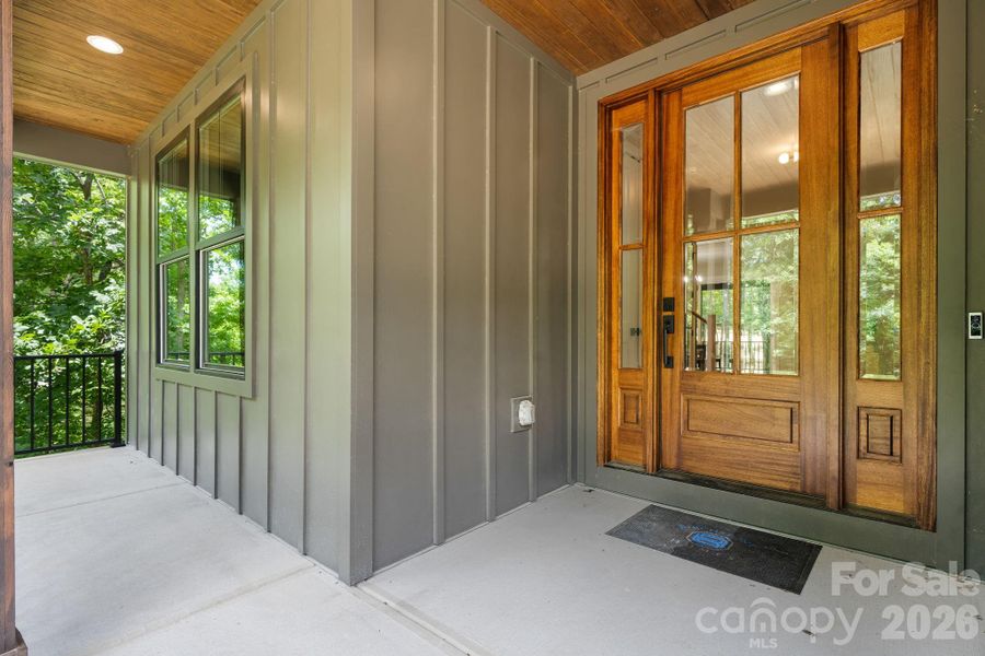 Exterior details and patio area of a home in , Lincolnton (Image 3).