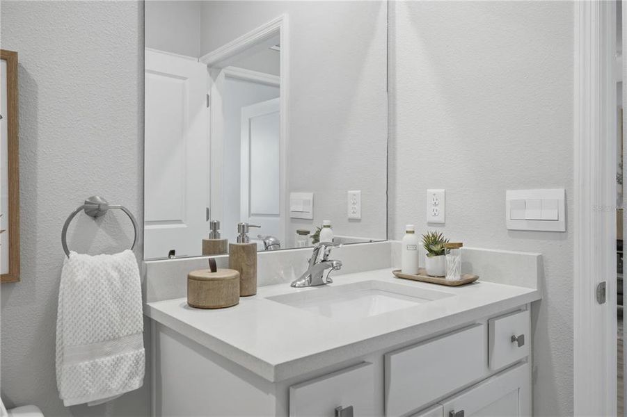 Furnished interior view inside a new home in Farm at Varrea, Plant City (Image 17).