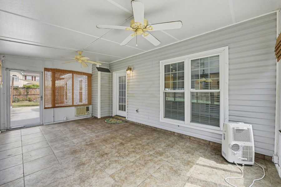 Exterior details and patio area of a home in , North Charleston (Image 26).