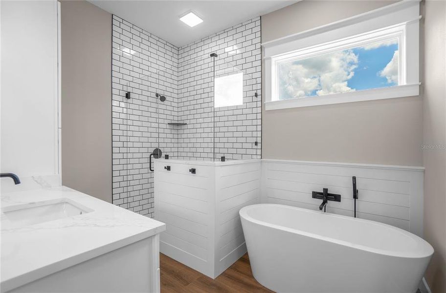Furnished interior view inside a new home in , Inverness (Image 9).