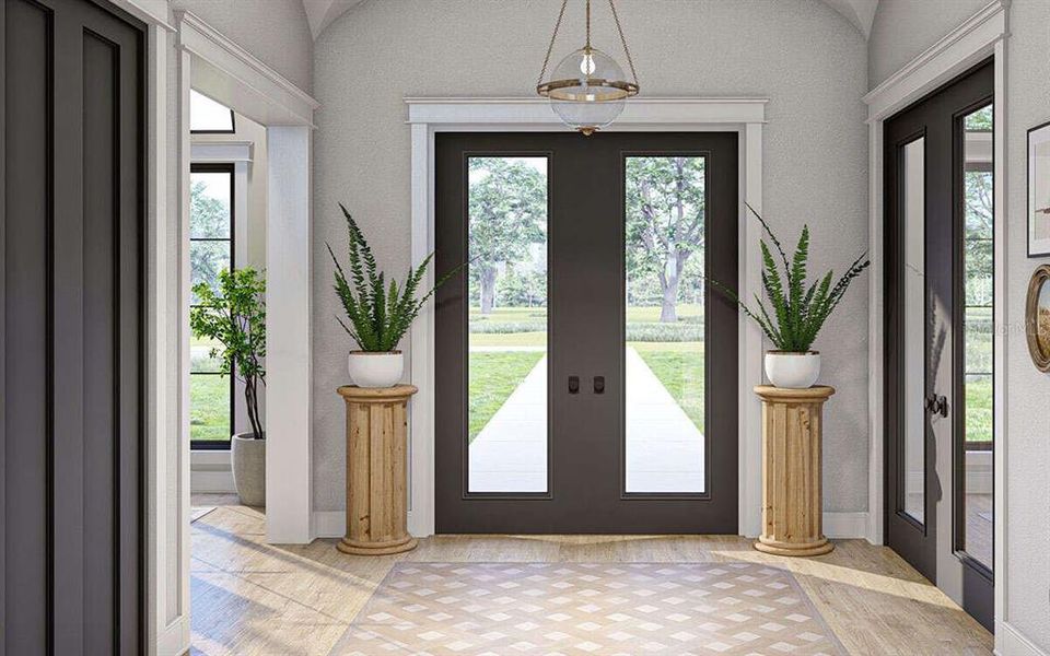 Furnished interior view inside a new home in , Tampa (Image 17).