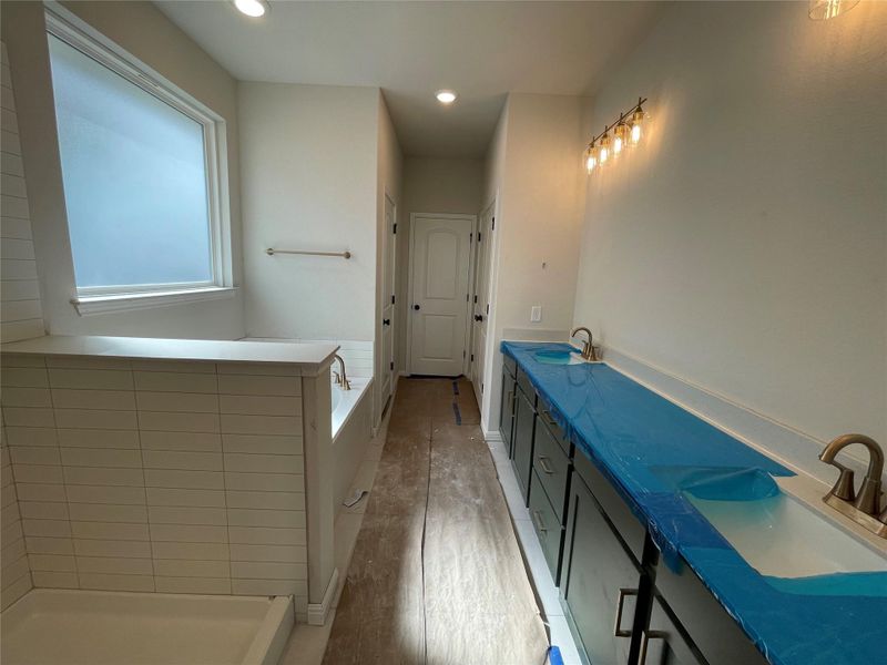 Furnished interior view inside a new home in Covered Bridge, Hutto (Image 4). Furnished interior view inside a new home in Covered Bridge, Hutto (Image 4).