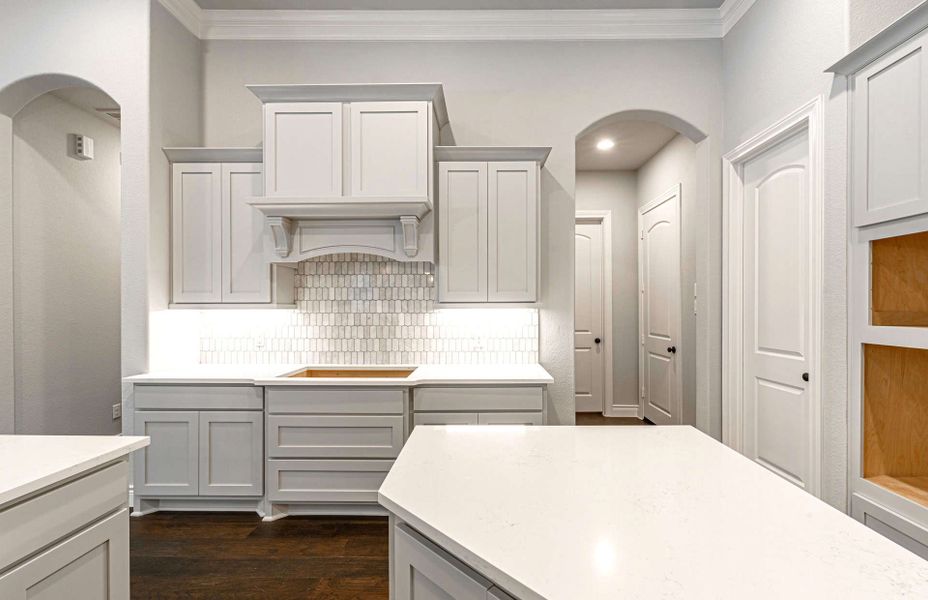 Representative furnished interior of a home built from the 3358 by Ravenna Homes in Artavia 70′, Conroe (Image 9).