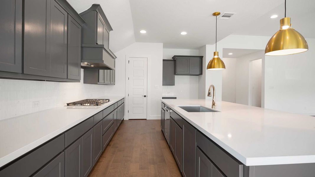 Furnished interior view inside a new home in Hillstead 60', Lavon (Image 7).