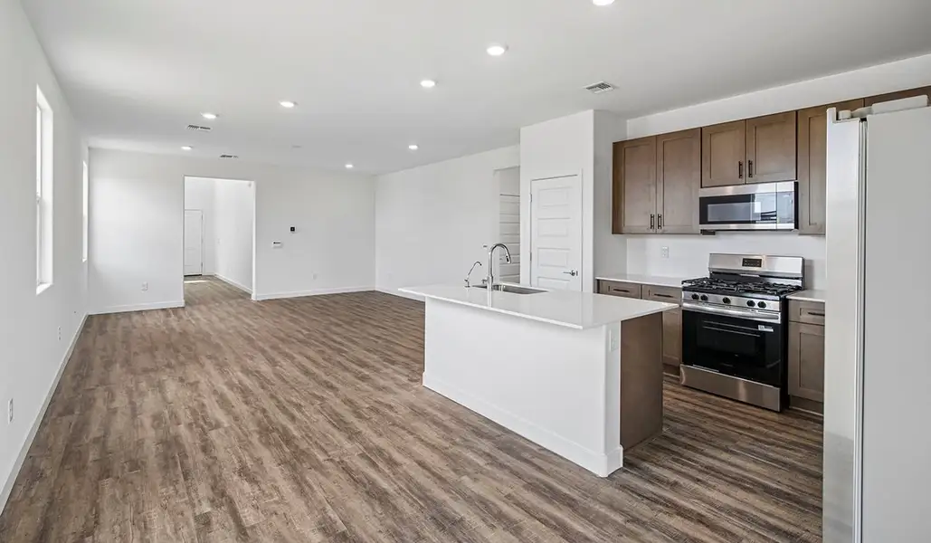 Furnished interior view inside a new home in The Oasis at Rocking K, Vail (Image 3).