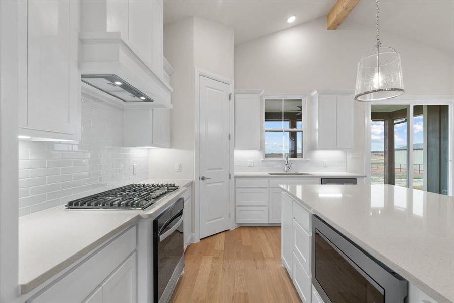 Furnished interior view inside a new home in , Decatur (Image 10).